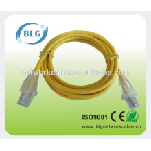 2015 venta caliente de RJ45 blindado o cable de parche no blindado puente